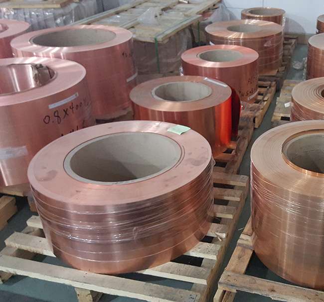 Copper strip